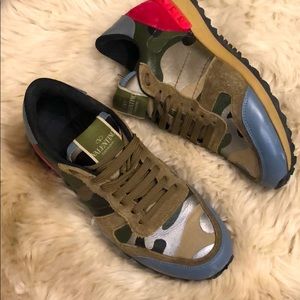 Valentino rock stud sneakers